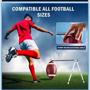 Football Kicking Stand with football tee